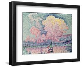 Antibes, the Pink Cloud, 1916-Paul Signac-Framed Premium Giclee Print