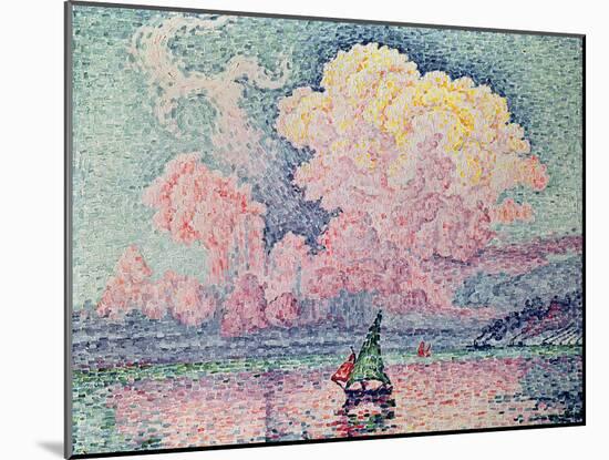Antibes, the Pink Cloud, 1916-Paul Signac-Mounted Giclee Print