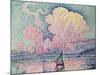 Antibes, the Pink Cloud, 1916-Paul Signac-Mounted Giclee Print