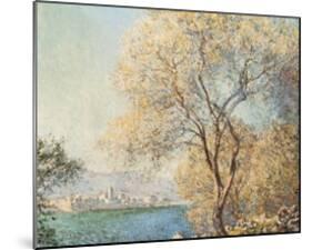 Antibes-Claude Monet-Mounted Art Print