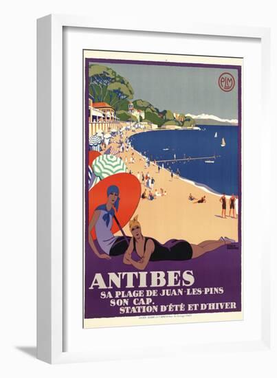 Antibes-null-Framed Giclee Print