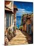 Antibes-Brian Francis-Mounted Art Print