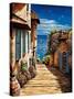 Antibes-Brian Francis-Stretched Canvas