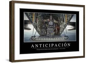 Anticipación. Cita Inspiradora Y Póster Motivacional-null-Framed Photographic Print