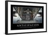 Anticipación. Cita Inspiradora Y Póster Motivacional-null-Framed Photographic Print