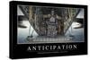 Anticipation: Inspirational Quote and Motivational Poster-null-Stretched Canvas