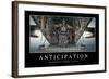 Anticipation: Inspirational Quote and Motivational Poster-null-Framed Photographic Print