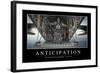 Anticipation: Inspirational Quote and Motivational Poster-null-Framed Photographic Print