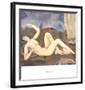Anticipation - Reclining Nude-Alfons Walde-Framed Art Print