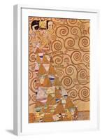 Anticipation-Gustav Klimt-Framed Art Print