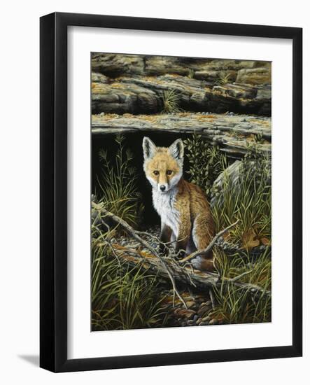 Anticipation-R.W. Hedge-Framed Giclee Print