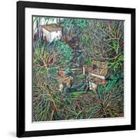 Anticoli Winter,-Noel Paine-Framed Giclee Print