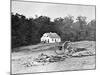 Antietam, MD, Bodies in Front of Dunker Church, Civil War-Lantern Press-Mounted Art Print