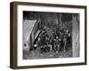 Antietam, MD, General Caldwell and Staff, Civil War-Lantern Press-Framed Art Print