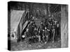 Antietam, MD, General Caldwell and Staff, Civil War-Lantern Press-Stretched Canvas