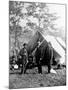 Antietam, MD, Pinkerton, Lincoln and McClernand, Civil War-Lantern Press-Mounted Art Print