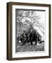 Antietam, MD, Pinkerton, Lincoln and McClernand, Civil War-Lantern Press-Framed Art Print