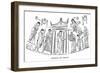 Antigone and Kreon from 'The History of Greece' by Victor Duruy, 1890-null-Framed Giclee Print