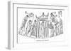 Antigone and Kreon from 'The History of Greece' by Victor Duruy, 1890-null-Framed Giclee Print