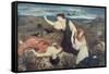 Antigone from 'Antigone' by Sophocles-Marie Spartali Stillman-Framed Stretched Canvas