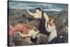 Antigone from 'Antigone' by Sophocles-Marie Spartali Stillman-Stretched Canvas