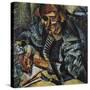 Antigraceful-Umberto Boccioni-Stretched Canvas