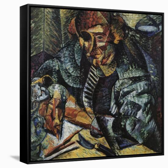 Antigraceful-Umberto Boccioni-Framed Stretched Canvas