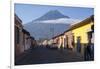 Antigua and Vulcano Fuego, Guatemala, Central America-Peter Groenendijk-Framed Photographic Print