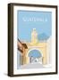 Antigua Guatemala-Omar Escalante-Framed Art Print