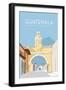 Antigua Guatemala-Omar Escalante-Framed Art Print