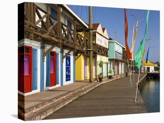 Antigua, Heritage Quay Shopping District in St, John's, Caribbean-Gavin Hellier-Stretched Canvas