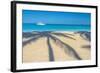 Antigua, Jolly Bay Beach, Palm Trees Casting Shadows-Alan Copson-Framed Photographic Print