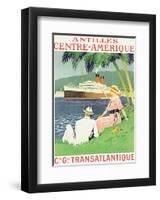 Antilles, Centre-Amerique-null-Framed Art Print