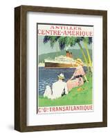 Antilles, Centre-Amerique-null-Framed Art Print