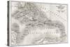 Antilles Old Map. Created By Vuillemin And Erhard, Published On Le Tour Du Monde, Paris, 1860-marzolino-Stretched Canvas