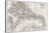 Antilles Old Map. Created By Vuillemin And Erhard, Published On Le Tour Du Monde, Paris, 1860-marzolino-Stretched Canvas