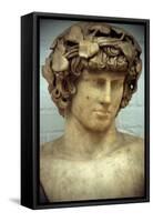 Antinous, Bithynian Youth, Favourite and Companion of the Roman Emperor Hadrian-null-Framed Stretched Canvas