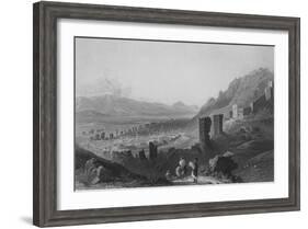 Antioch from the West-William Henry Bartlett-Framed Giclee Print