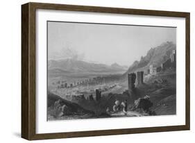 Antioch from the West-William Henry Bartlett-Framed Giclee Print