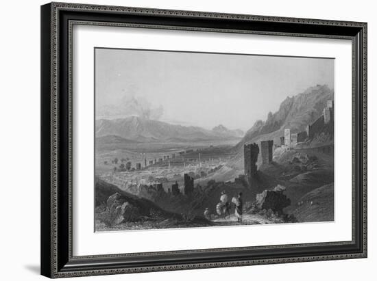 Antioch from the West-William Henry Bartlett-Framed Giclee Print