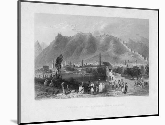 Antioch, on the Approach from Suadeah, 1836-J Redaway-Mounted Giclee Print