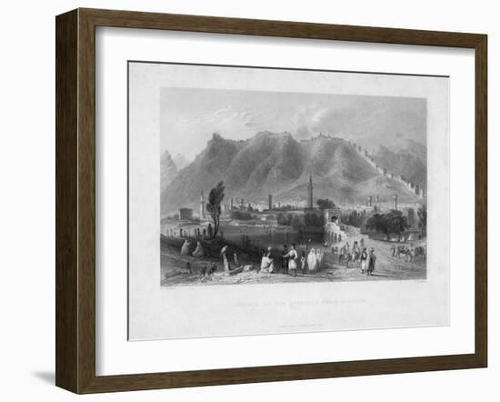 Antioch, on the Approach from Suadeah, 1836-J Redaway-Framed Giclee Print