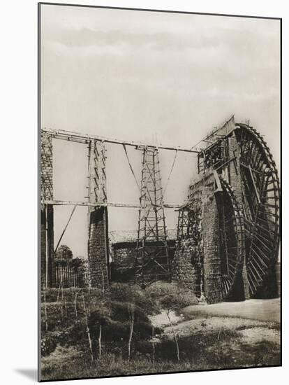 Antioch - Turkey - Large Waterwheel-null-Mounted Photographic Print