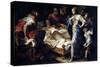 Antiochus and Stratonice, 17th or Early 18th Century-Luca Giordano-Stretched Canvas
