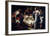 Antiochus and Stratonice, 17th or Early 18th Century-Luca Giordano-Framed Giclee Print