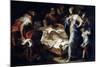 Antiochus and Stratonice, 17th or Early 18th Century-Luca Giordano-Mounted Giclee Print