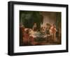 Antiochus and Stratonice (Oil on Canvas)-Angelica Kauffman-Framed Giclee Print