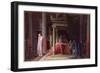 Antiochus and Stratonike, 1840-Jean-Auguste-Dominique Ingres-Framed Giclee Print