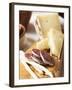 Antipasto Rustico (Grissini, Salami, Pecorino and Parmesan)-null-Framed Photographic Print