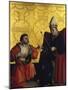 Antipater in Front of Julius Caesar, C. 1435-Konrad Witz-Mounted Giclee Print